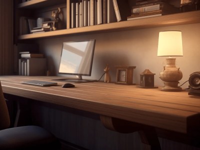 Dark And Wooden Style Desk