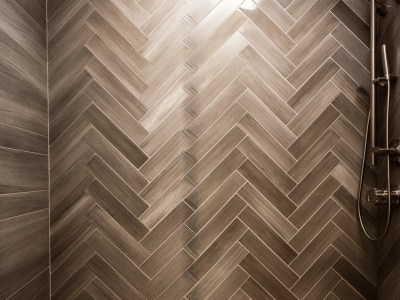 Elegant Herringbone Pattern In A