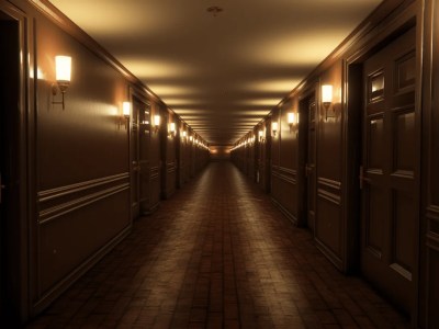 Hallway In A Complex