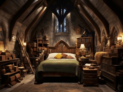 Harry Potter'S Bedroom In Hogwarts