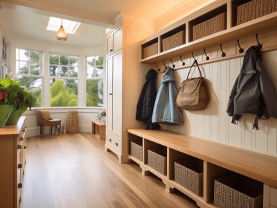 Home Storage In A Hallway