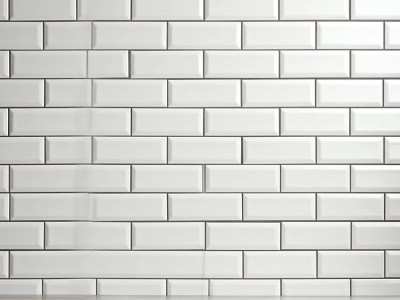 Image Of A White Tiled Wall