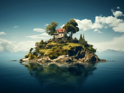 Island With A House On It