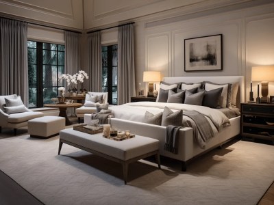 Luxurious Master Bedroom Overlooks The Golf Course