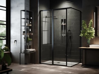 Modern Black Glass