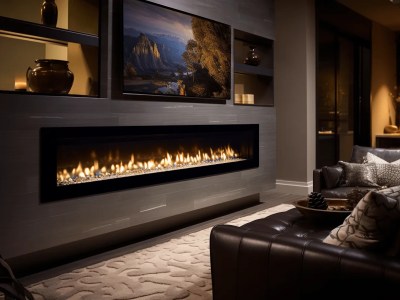 Modern Fireplace In A Living Room By Taylor