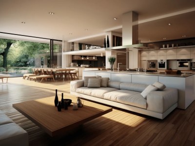 White Living Room